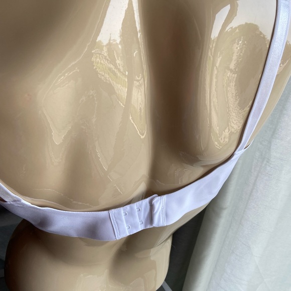 40C warner’s white contour side coverage basic bra NWOT *minor stain - Picture 13 of 15